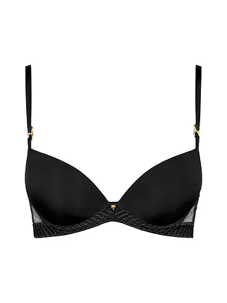 AUBADE | Push Up BH SHEER EMOTION honey | schwarz